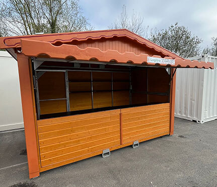 chalet 4 mètres pour foire et salon